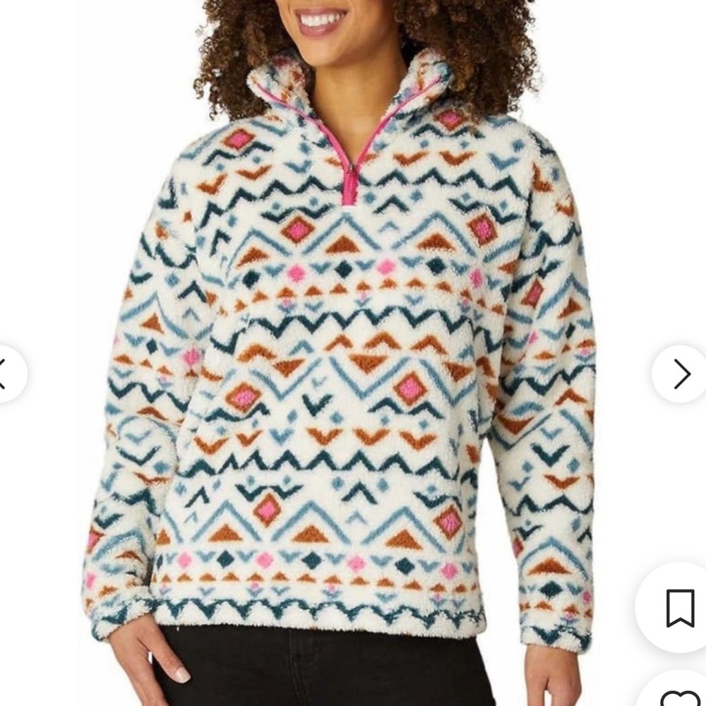 Eddie Bauer Fleece Pullover Jacket – Women’s Medium